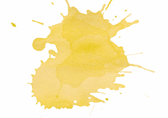 yellow paint splatter