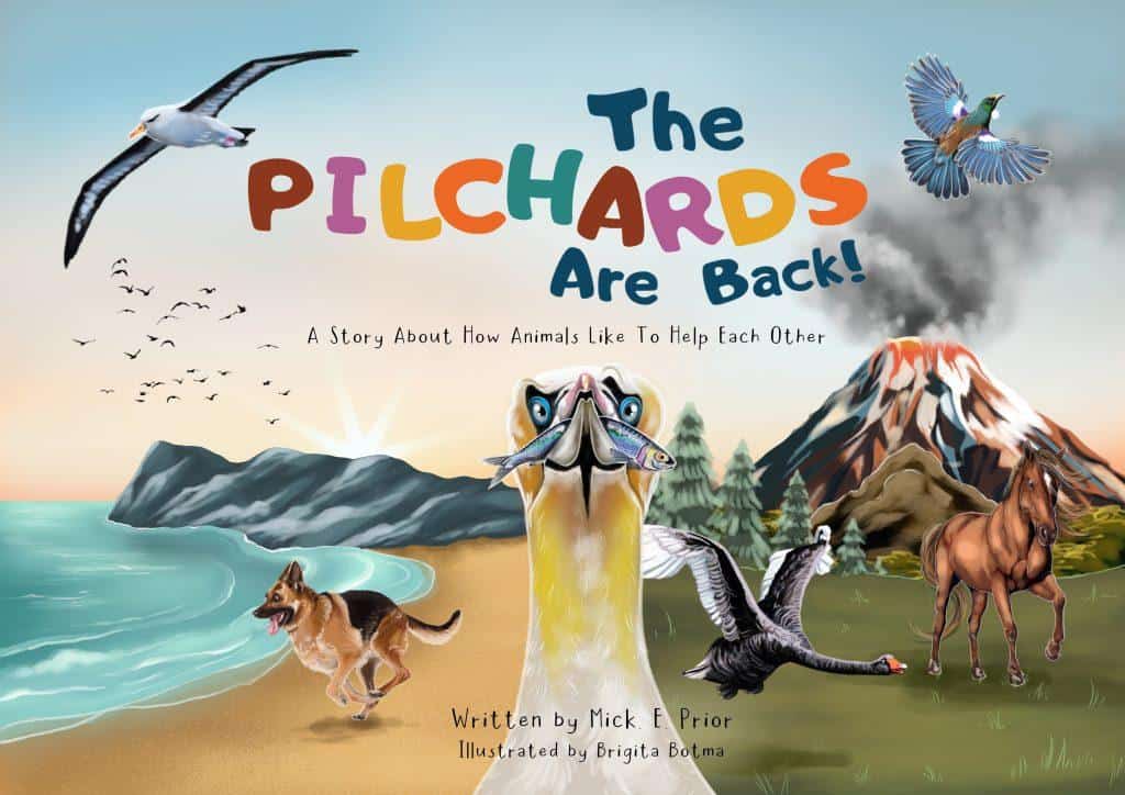 The Pilchards Are Back, Children's Book Cover image